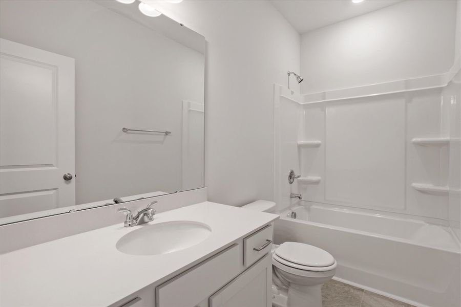 Furnished interior view inside a new home in Renaissance at White Oak, Garner (Image 13).