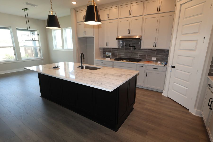 Furnished interior view inside a new home in Bridgeland Central: Emerald Heights - Enclave Collection, Cypress (Image 6).