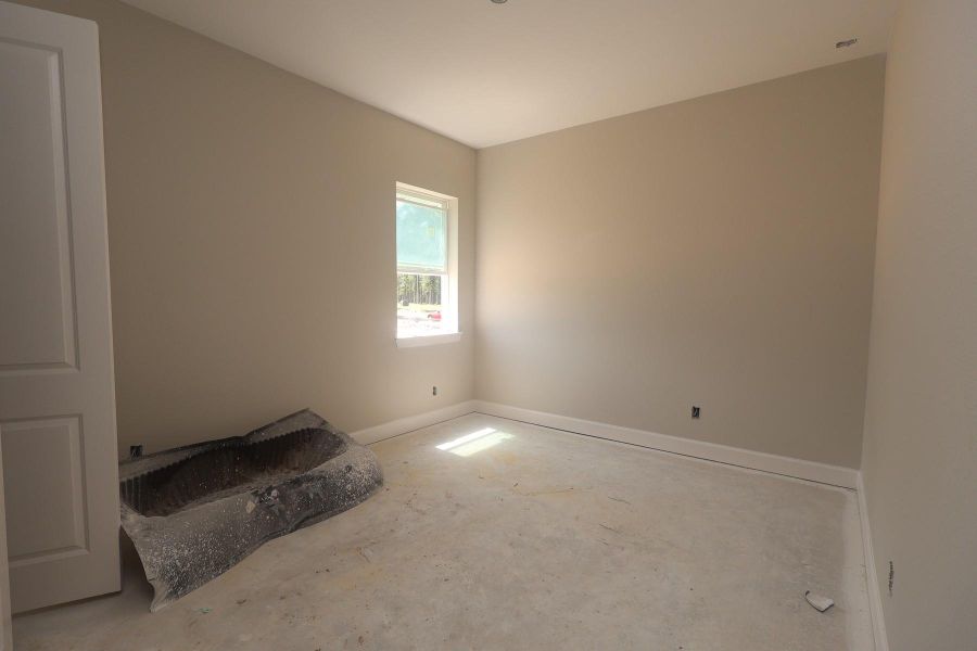 In-progress construction of a new home in The Highlands Encore - Harbor Collection, Porter, TX (Image 4).