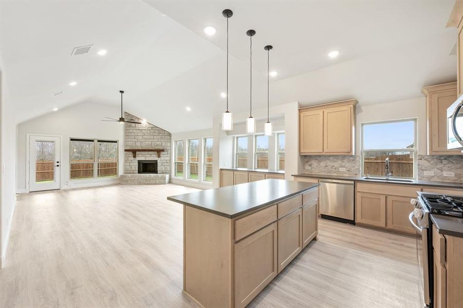 Furnished interior view inside a new home in Waverly Estates, Nevada (Image 8).