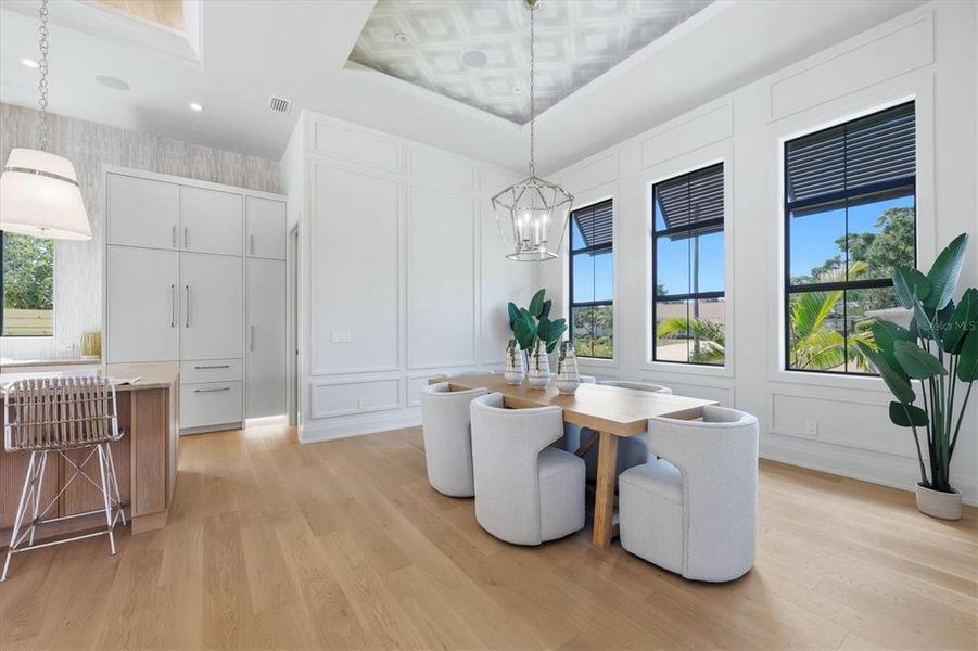 Furnished interior view inside a new home in , Sarasota (Image 7).
