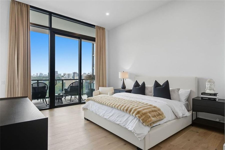 Furnished interior view inside a new home in The Dillon Buckhead, Atlanta (Image 29).