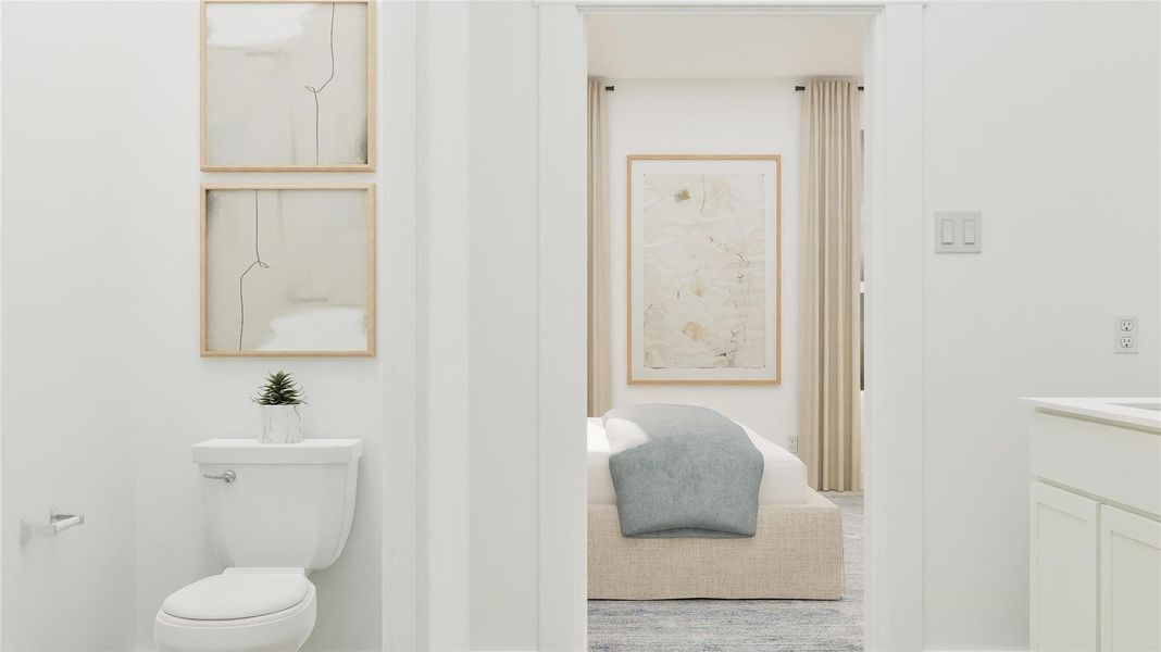 Furnished interior view inside a new home in Pleasant Hill, Bryan (Image 13).