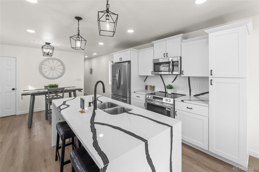 Furnished interior view inside a new home in , Lochbuie (Image 9).
