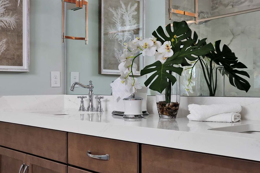 Representative interior finishes for a home built from the The Ellaville by Providence Homes (Florida) in Reflections at Nocatee, Nocatee (Image 24).