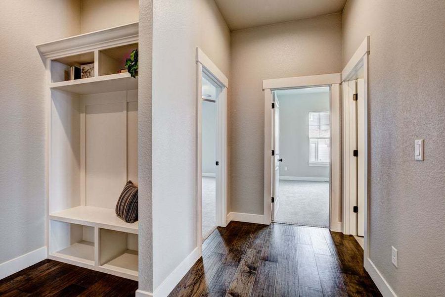 Mudroom - Not Actual Home - Finishes May Vary