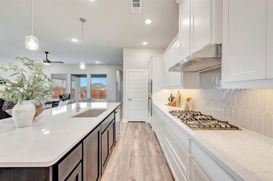 Furnished interior view inside a new home in Talia – Garden Series, Mesquite (Image 25).