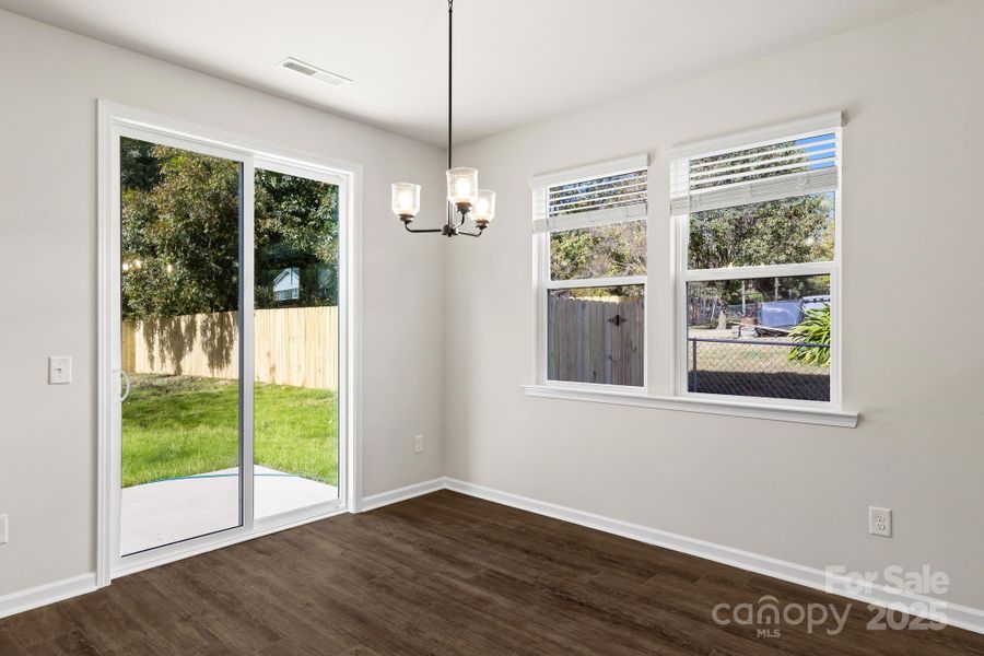 Spacious, unfurnished interior of a new home in , Charlotte (Image 32).