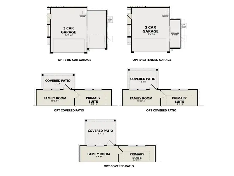 2D floor plan layout for the The Sabine F by Davidson Homes LLC in Lakes at Black Oak, Magnolia, TX (Image 5). 2D floor plan layout for the The Sabine F by Davidson Homes LLC in Lakes at Black Oak, Magnolia, TX (Image 5).