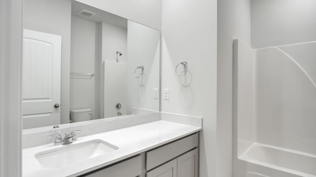 Furnished interior view inside a new home in Timberwalk, Cookeville (Image 7). Furnished interior view inside a new home in Timberwalk, Cookeville (Image 7).