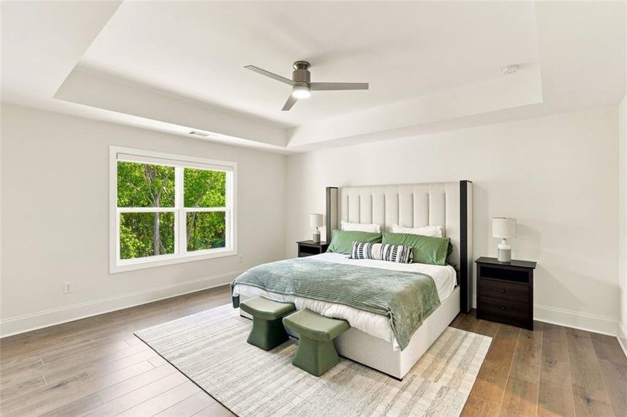 Furnished interior view inside a new home in , Woodstock (Image 11).