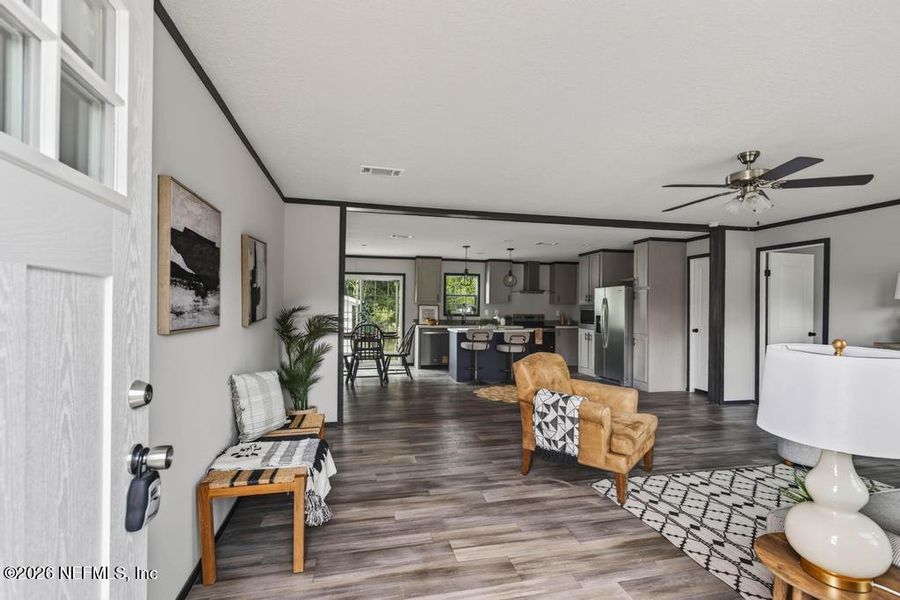 Furnished interior view inside a new home in , Callahan (Image 6).