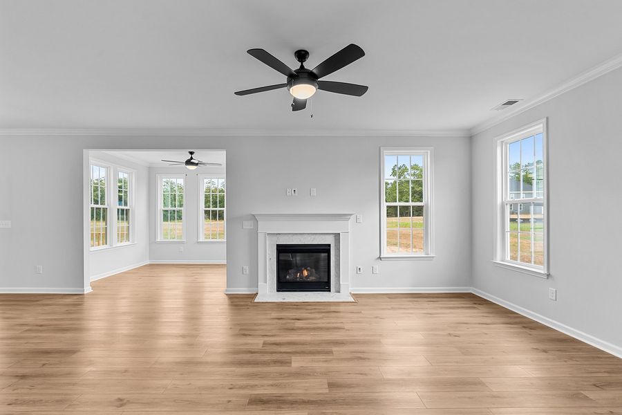 Spacious, unfurnished interior of a new home in Lilah Grove, Summerfield (Image 30).