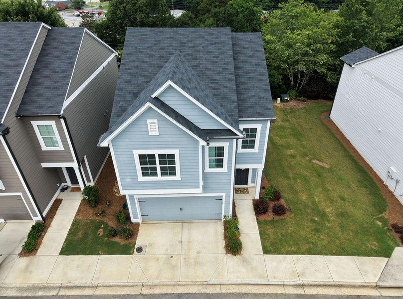 Front exterior of a new home in , Calhoun, GA, highlighting curb appeal (Image 34). Front exterior of a new home in , Calhoun, GA, highlighting curb appeal (Image 34).