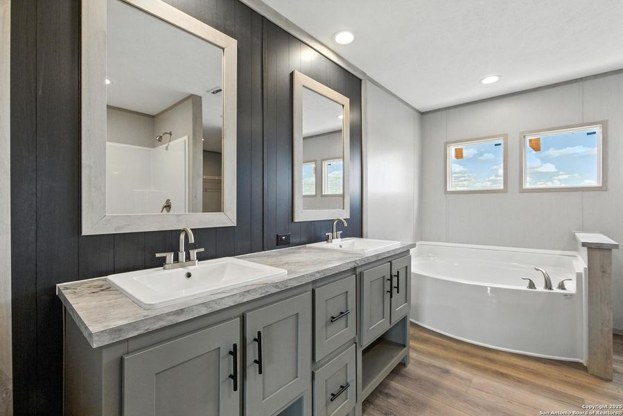 Furnished interior view inside a new home in , Brenham (Image 3).