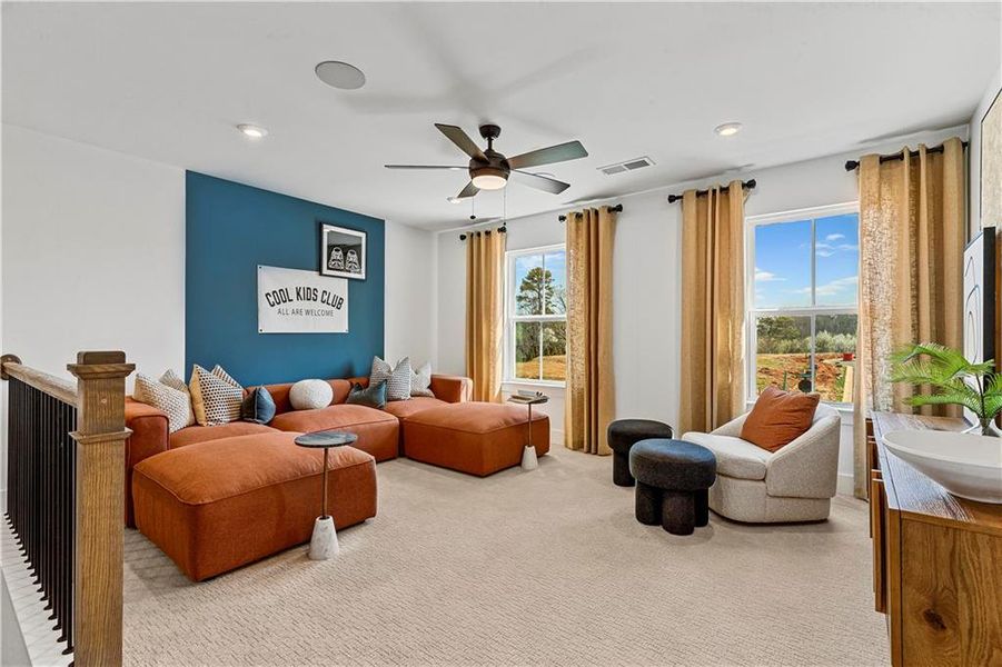 Furnished interior view inside a new home in Arden, Cumming (Image 24). Furnished interior view inside a new home in Arden, Cumming (Image 24).