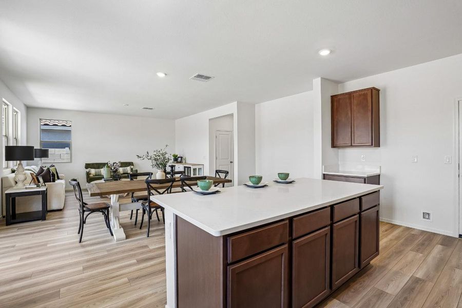 Furnished interior view inside a new home in Bella Camino Traditions, San Tan Valley (Image 8).