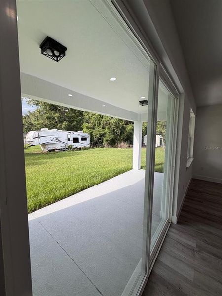 Exterior details and patio area of a home in , Summerfield (Image 35).