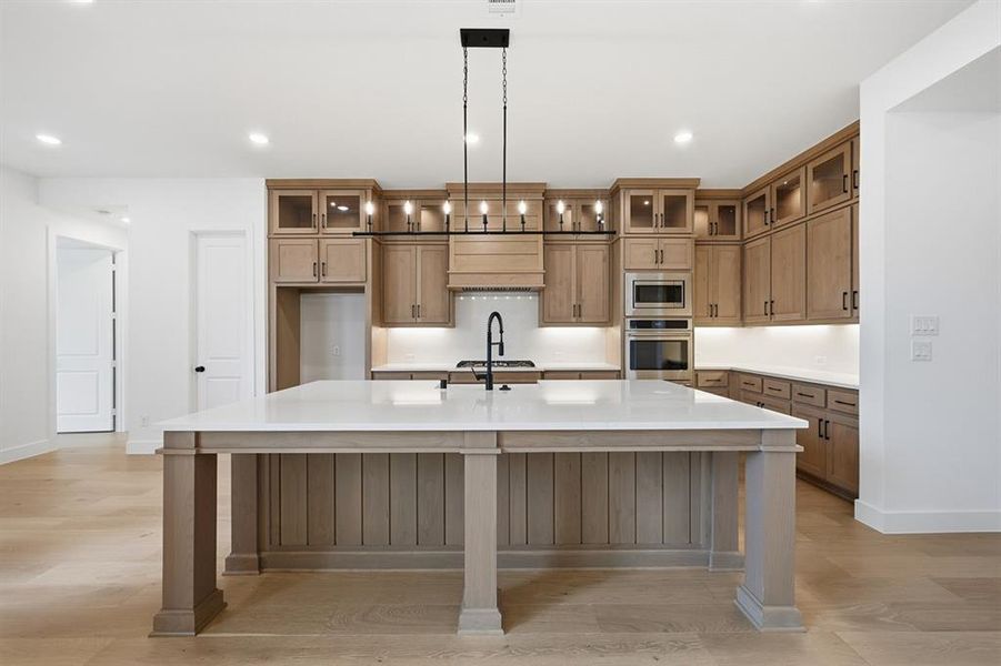 Furnished interior view inside a new home in Sandbrock Ranch, Krugerville (Image 9).