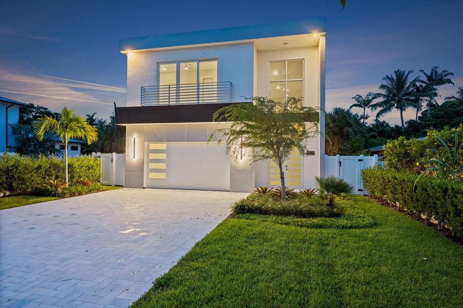 Twilight Front Exterior