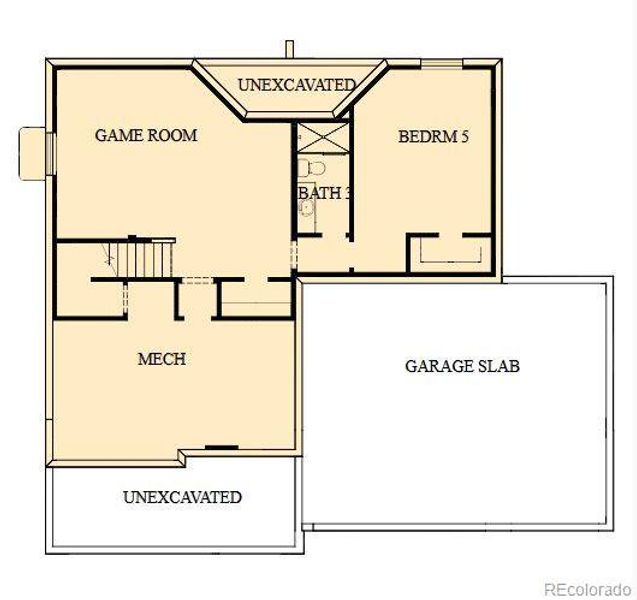 2D floor plan layout of this home in , Aurora, CO (Image 2). 2D floor plan layout of this home in , Aurora, CO (Image 2).