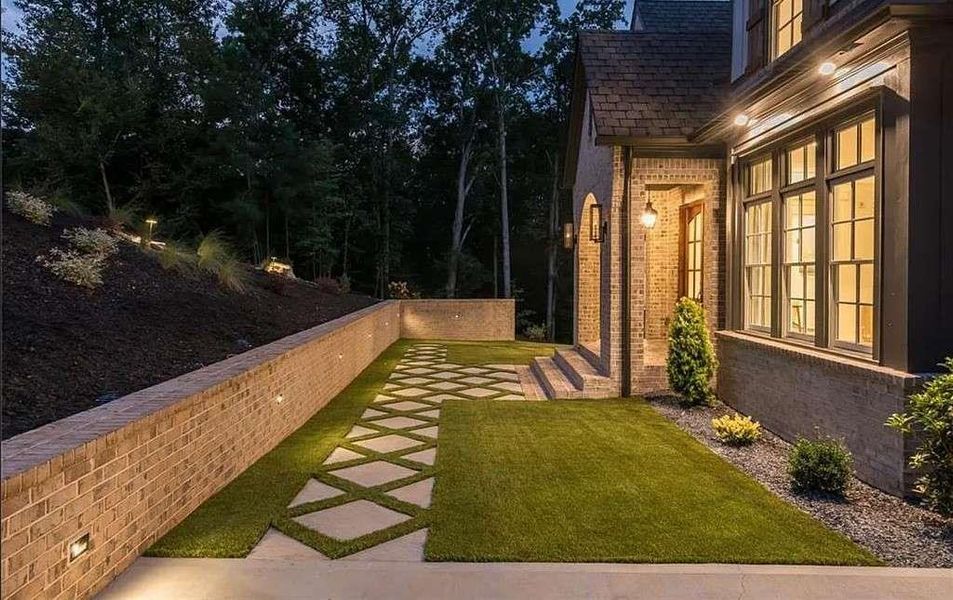Exterior details and patio area of a home in , Woodstock (Image 4).