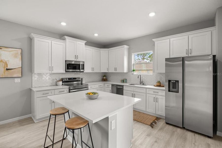 Furnished interior view inside a new home in , Ocala (Image 11).