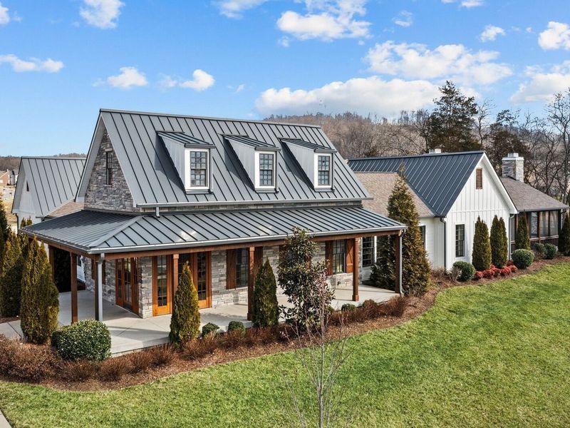 Front exterior of a new home in Carellton, Gallatin, TN, highlighting curb appeal (Image 28).
