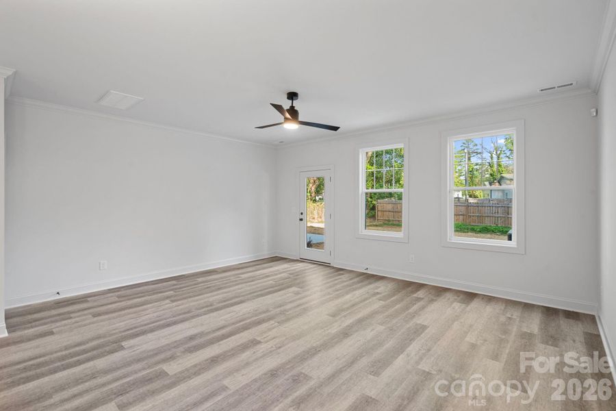 Spacious, unfurnished interior of a new home in , Charlotte (Image 18).