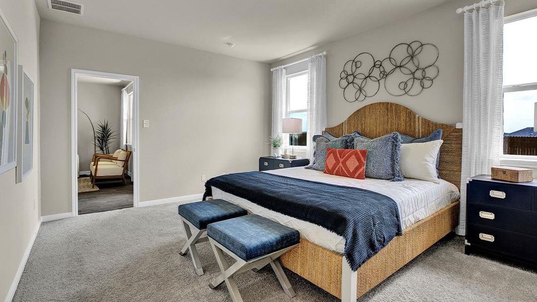 Furnished interior view inside a new home in Southgrove, Kyle (Image 6). Furnished interior view inside a new home in Southgrove, Kyle (Image 6).