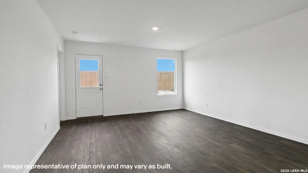 Spacious, unfurnished interior of a new home in Avenida, Converse (Image 15).