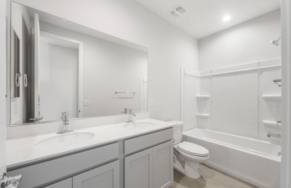 Furnished interior view inside a new home in Soleo, San Tan Valley (Image 11).