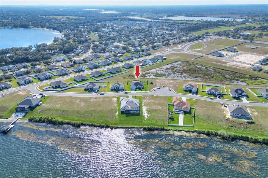 Bonus aerial shot of property.