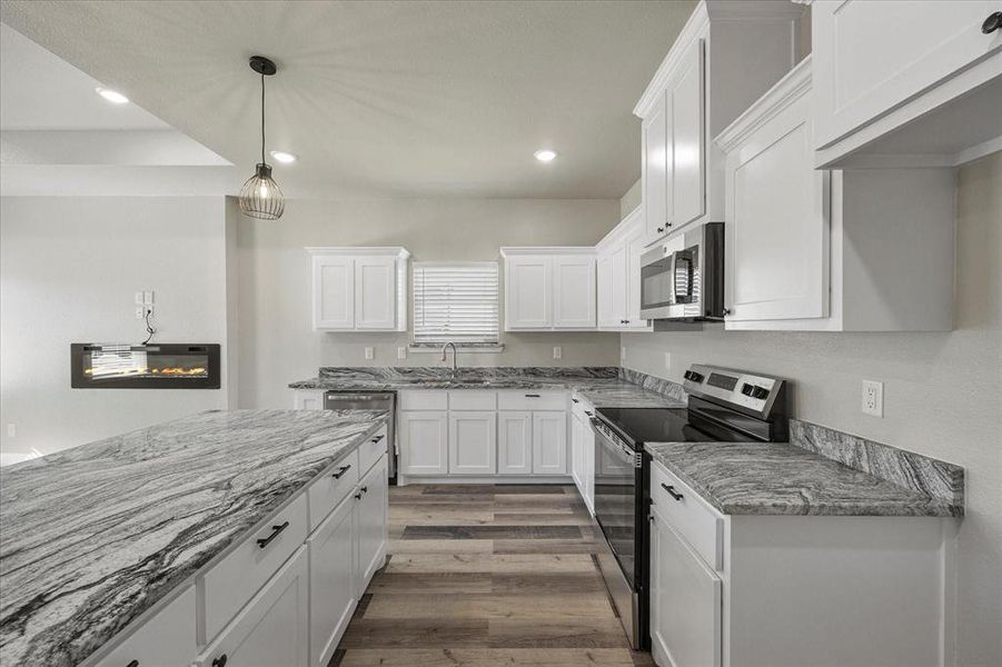 Furnished interior view inside a new home in , Greenville (Image 5). Furnished interior view inside a new home in , Greenville (Image 5).