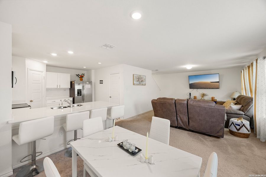 Furnished interior view inside a new home in , San Antonio (Image 15).