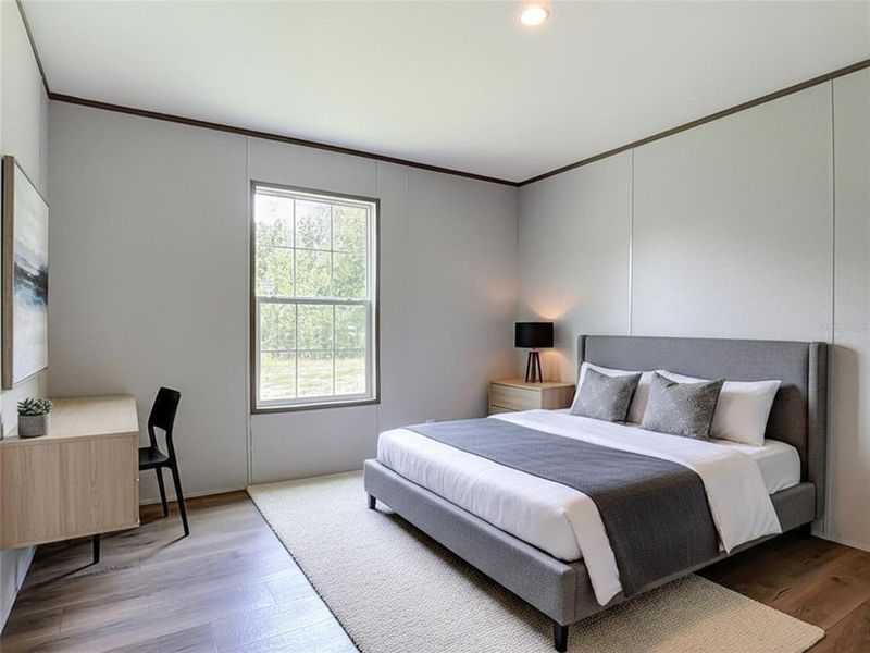 Furnished interior view inside a new home in , Deland (Image 11).
