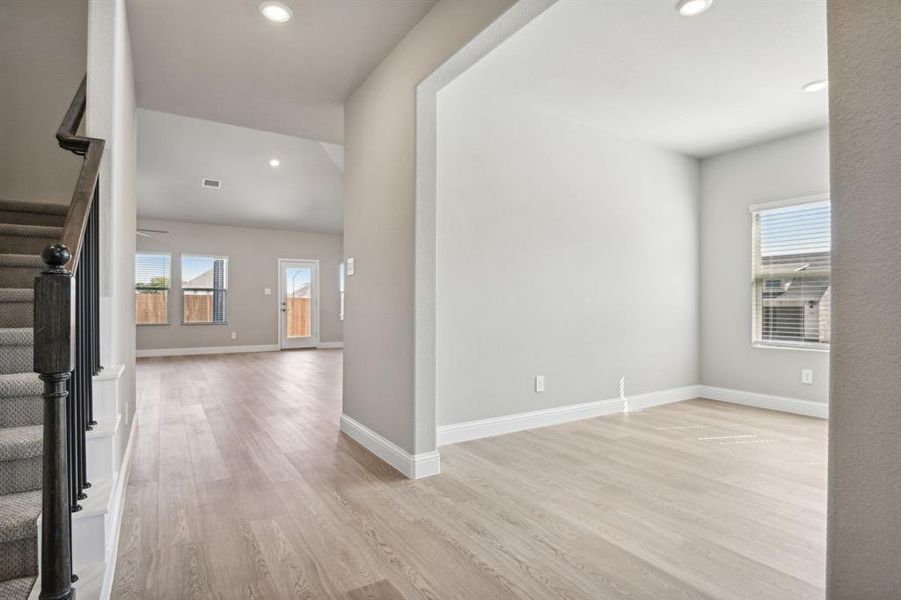 Photo is not of the actual home, but is an inspirational photo of builder’s model home and may depict options, furnishings, and/or decorator features that are not included.