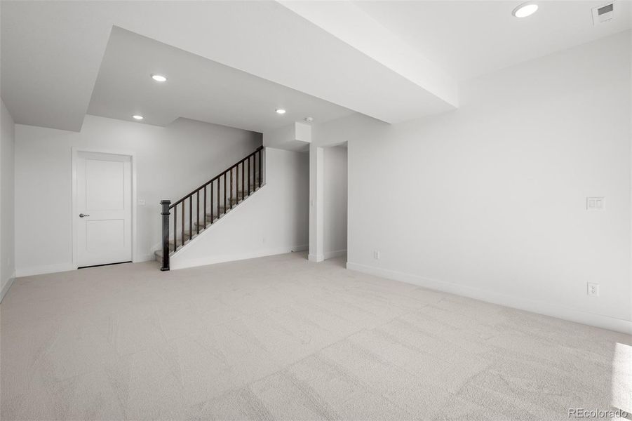 Spacious, unfurnished interior of a new home in Trailside at Cottonwood Creek, Colorado Springs (Image 19). Spacious, unfurnished interior of a new home in Trailside at Cottonwood Creek, Colorado Springs (Image 19).