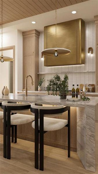 Furnished interior view inside a new home in Lake Sheen Sound, Orlando (Image 11).