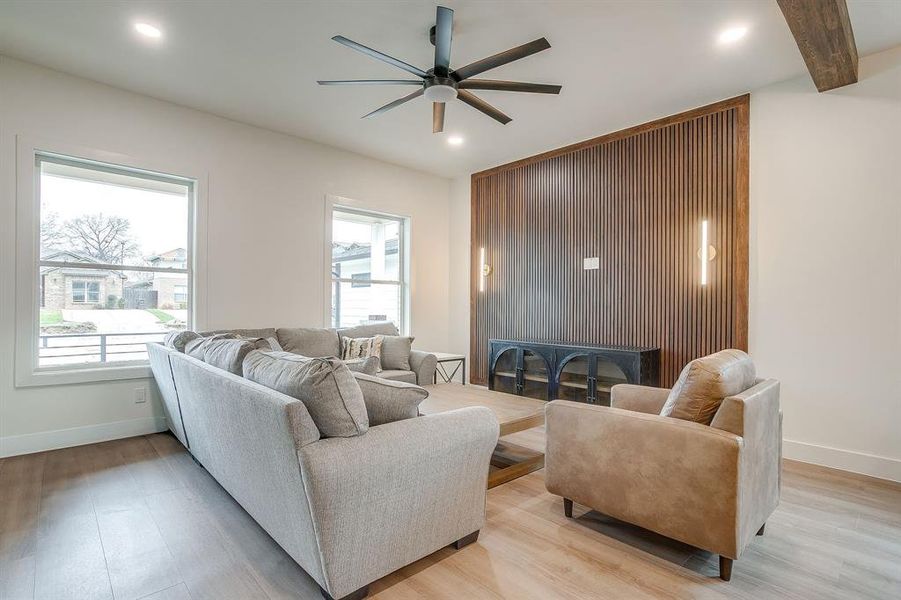 Furnished interior view inside a new home in , Fort Worth (Image 33).