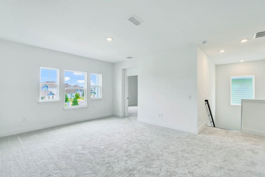 Representative unfurnished interior of a home built from the Faulkner by Rockwell Homes in Northlake at Ovation, Winter Garden (Image 79). Representative unfurnished interior of a home built from the Faulkner by Rockwell Homes in Northlake at Ovation, Winter Garden (Image 79).