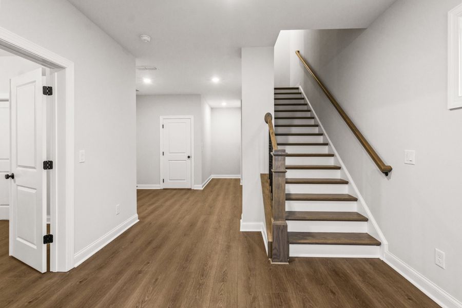 Representative unfurnished interior of a home built from the The Stanley by The Providence Group in Waterside Single Family, Peachtree Corners (Image 25). Representative unfurnished interior of a home built from the The Stanley by The Providence Group in Waterside Single Family, Peachtree Corners (Image 25).