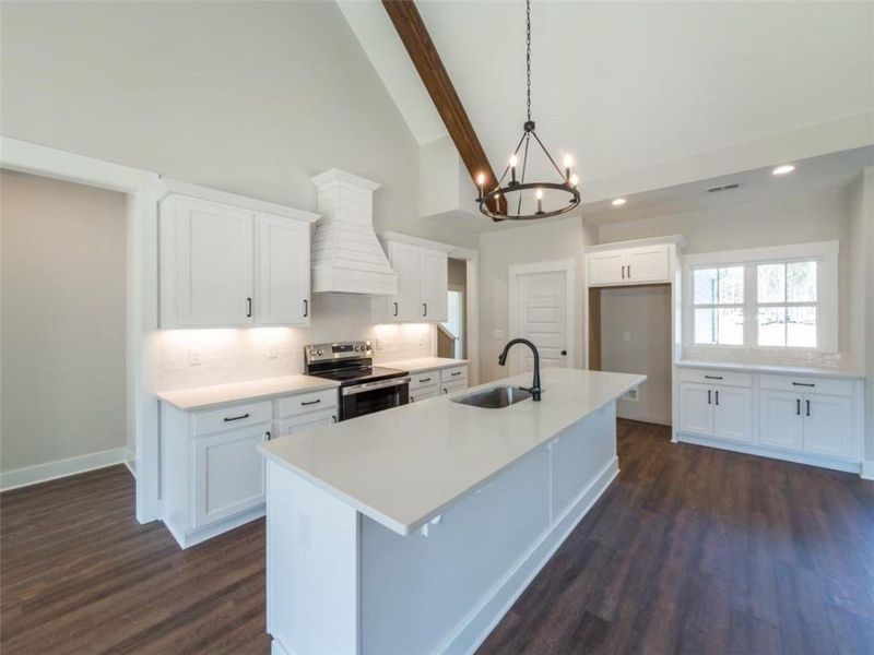 Furnished interior view inside a new home in , Social Circle (Image 7).