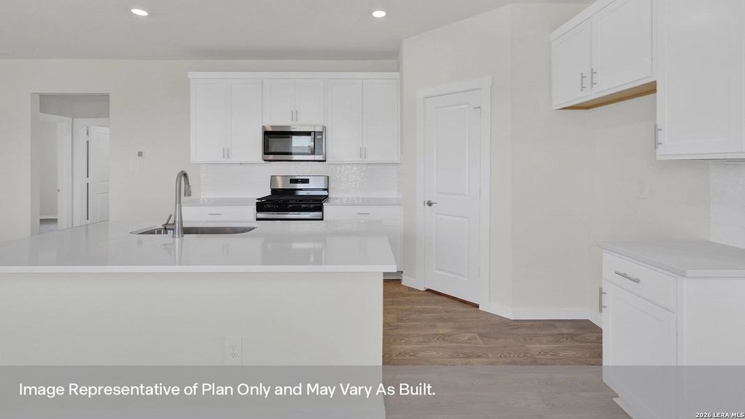 Furnished interior view inside a new home in Mayfair, New Braunfels (Image 3).