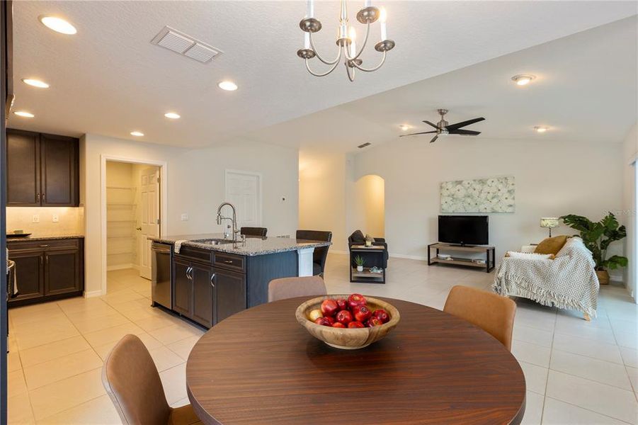 Furnished interior view inside a new home in , Palm Coast (Image 17).