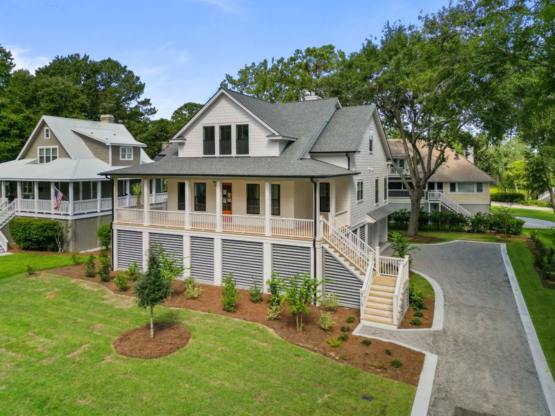 Front exterior of a new home in , Hollywood, SC, highlighting curb appeal (Image 27).