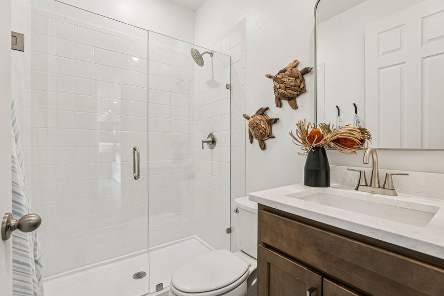 Representative furnished interior of a home built from the Briella by Risewell Homes in Country Club Estates, Palm Bay (Image 16).