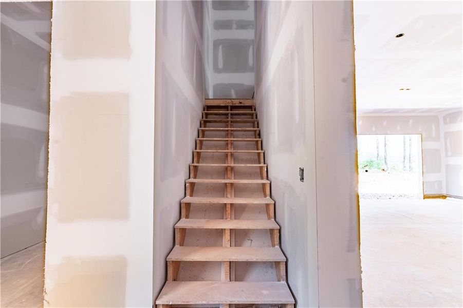 In-progress construction of a new home in , Monroe, GA (Image 6).