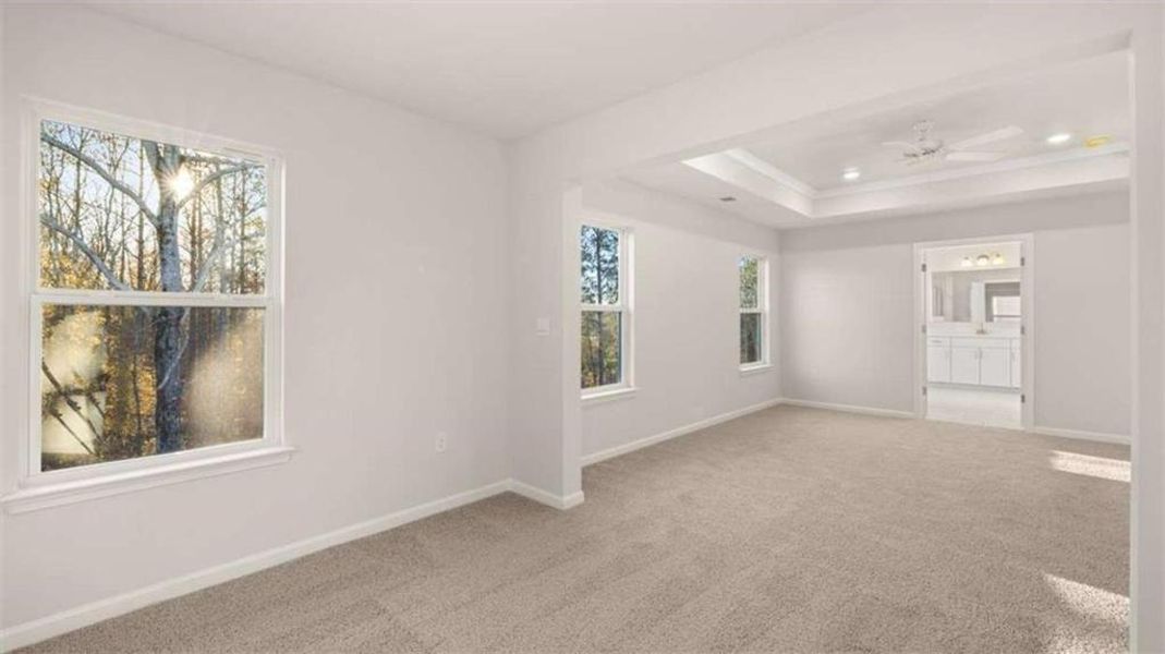 Spacious, unfurnished interior of a new home in Water Oak Estates, Lawrenceville (Image 30).