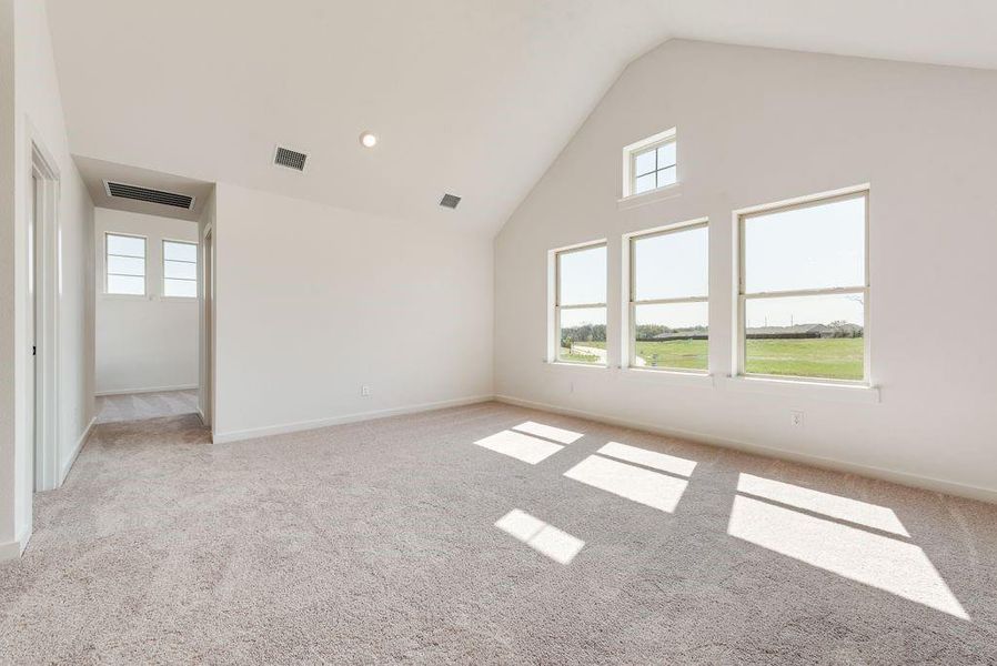 Spacious, unfurnished interior of a new home in Chatham Reserve, Providence Village (Image 27).